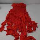 Women's Fringed Bandage Midi Dress Strapless Irregular Ruffle Party Cocktail Tube top Dress M