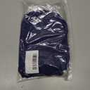 romansong Women's Mesh Leggings Yoga Pants with Pocket, Non See-Through Capri High Waisted Tummy Control 4 Way Stretch (Navy-3"Shorts) Small