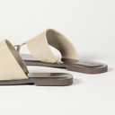 The Drop Women's Camilla Wide Thong Sandal (10, Clay)