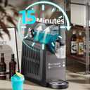 VNN Slushie Machine - 92 oz Slushy Machine for Home No Ice Needed, Frozen Drink & Slushie Machine, 5 Preset Programs, Auto-Clean, Suitable for Margaritas, Smoothies, Milkshakes, Black