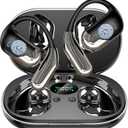 AI Translator Earbuds Real-Time 144 Languages & Accents, 3-in-1 Open Ear Wireless Bluetooth Earbuds with Charging Case, Spanish/English Audfonos Traductores, iOS & Android Compatible