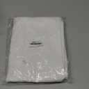 Wenlian Tablecloth in White,Table Cover, 100% Cotton, Machine Washable, 55 x 98 inch