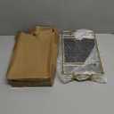 Vanity Bathroom Counter Tray Gold Glass Perfume Organizer Holder Cosmetics Makeup Skincare Display Decorative Vanity Trays Storage Rack for Bathroom Dresser Bedroom (1 Tier Black Gold-Small)