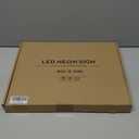 Happy Birthday Neon Sign Art Wall Lights for Beer Bar Club Bedroom Hotel Pub Cafe Wedding Birthday Party Gifts (Pink)