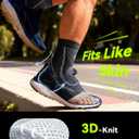 3 Pairs Ankle Brace for Women & Men,[Upgraded Ultra Breathable] Plantar Fasciitis Socks,Ankle Compression Sleeve for Achilles Tendonitis Relief, Heel Pain,Foot Pain and Swelling in Ankle Support