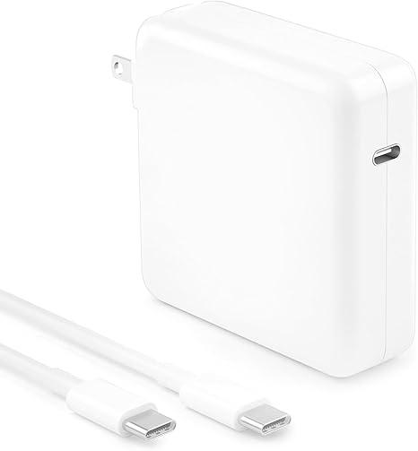Furgor Mac Book Pro Charger  118W USB C Charger Fast Charger Compatible with MacBook Pro, MacBook Air, M1 M2 M3 M4 M5, iPad pro, Samsung Galaxy and All USBC Devices, 6.6ft Cable