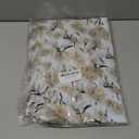 100 Sheets White Magnolia Pattern Tissue Paper, Florals Gift Wrap Decorative Paper DIY Arts Crafts for Wedding Birthday Theme Party Decorations Supplies, 13.8 x 19.7 inches