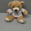 Lenwen a Bear Hug Gift Get Well Soon Sympathy for Women Plush Stuffed Animal Hug Thinking of You Condolences Memorial Loved Present(Khaki,Bear)