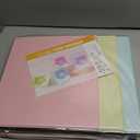 Tab Dividers for 3 Ring Binder, Two Pocket, Letter Size, Transparent Assorted Colors, 24 Count, 4 pack