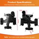 Pool Filter Top Manifold,De Filter Top Collector Manifold Replacement Hayward DEX2400C,fits Pro-Grid and Micro-Clear DE Filterswith Air Bleed Assembly