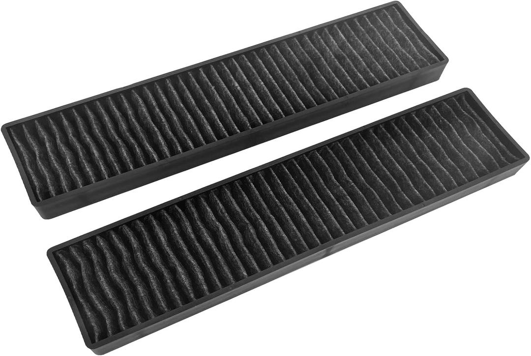 WB06X10807 Microwave Filter Microwave Charcoal Filter Replacement Compatible with GE Microwave PVM9005SJ8SS JVM7195SK6SS PNM9216SK5SS JVM7195EK5ES JNM7196SK6SS JNM7196DK5BB JVM7195DK5WW (2PC)