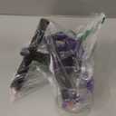 Resistance Bands with Handles, 6-Tubes Elastic Foot Pedal Resistance Bands, Natural Rubber Ankle Puller Sit-up Exercise, Multifunction Fitness Bands for Abdomen, Waist, Arm, Leg Stretching Training (Purple)