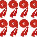 Cords for Graduation 2025 Honor Cords Bulk 8PCS Grad Rope Red Grad Cord 67" Long Braided Cord with Tassels Red Graduation Accessories for High School Honor Ropes for Decorations Bachelor Gown