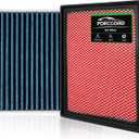 1Pcs HEPA Cabin Air Filter and 1Pcs Engine Air Filter Fit for 2016-2023 Toyota Tacoma V6 Replacement CF10374 CA11895 Accessories
