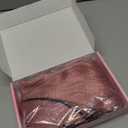 Long Pink Wavy Wigs for Women Middle Part Pastel Pink Wig 26 inch Natural Curly Synthetic Wig Heat Resistant Fiber Wigs for Daily Party Use