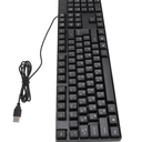 K1800 Russian USB Wired Gaming Keyboard 104 Keys