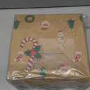 36 Pcs Christmas Cookie Boxes with Clear Window, Holiday Bakery Box Goodie Box Candy Boxes Treat Containers for Food Cupcake Brownies Donuts Gift Giving, 6 Designs(Novel) (7.9x4.9x2.4 Inch)