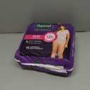 Depend Night Defense Adult Incontinence Underwear for Women, Disposable, Overnight, Medium, Blush, 15 Count