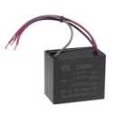 uxcell Ceiling Fan Capacitor CBB61 5/6.5/6.5uF 350V AC 4 Wires Metallized Polypropylene Film Capacitor 50x40x30mm for Electric Fan Pump Motor Generator