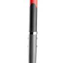 Root Slayer 22011 Garden Shovel with Serrated Blade for Digging and Root Cutting, Heavy Duty Steel Spade, Red