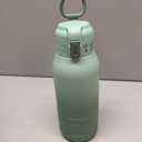 Momcozy Portable Milk Warmer for Travel  Dual Heating Modes for Breast Milk & Water, Portable Bottle Warmer with Fast Heating & Long Battery Life, 17 Ounces Large Capacity to Meet Your All-Day Needs (Green)