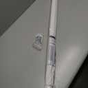 LazBlinds No Tools No Drill Cordless Roller Shades, Light Filtering Window Sheer Shades Transparent UV Protection Roll Up Blinds for Windows, 33'' W x 72'' H, White