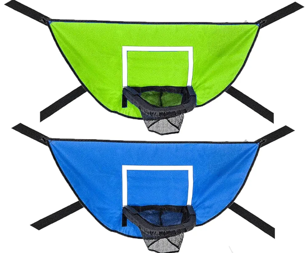 2 Pack Trampoline Basketball Hoop Attachment - Basketball Hoop Goal for Trampoline Accessories Outdoor