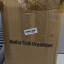 Under Sink Organizer, 2 Packs 2 Tier Under Sink Organizers and Storage, Slide out Pull out Cabinet Organizer Shelf, Metal Sliding Drawer for Kitchen Bathroom Pantry Cabinet Closet Organization Rack (Black)