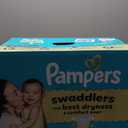 Pampers Swaddlers Diapers, Size 3 (13-26 lbs), 136 Count, Absorbent, Keeps Baby Dry and Comfortable, Skin Safe Disposable Baby Diaper 