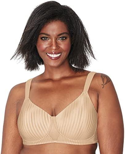 Playtex Women's Wireless Bra, Secrets Perfectly Smooth Wirefree Bra, Full Coverage, 36 B