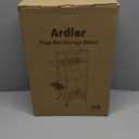 Yoga Mat Storage Rack with Wheels, 3 Tier Home Gym Workout Equipment Organizer for Dumbbells, Kettlebells, Foam Rollers (Black)