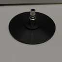 Large Suction Cup Base Adapter for Vac-U-Lock Machine Air Connector Device Attachments Accessory Gift 12cm/4.7in Diameter (Black)