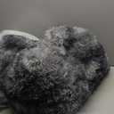 Shag Area Rugs for Bedroom Living Room,5X8 Ultra Soft Fluffy Area Rugs for Dorm, Indoor Carpet Nursery Rugs for Kids Room Home Decor, Black Grey