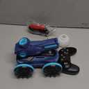 3-in-1 Remote Control Car, RC Boat & Water Gun - Amphibious RC Car for Land & Water, Adjustable Speed, Waterproof, Perfect Christmas Gifts 2025 for Kids-Blue