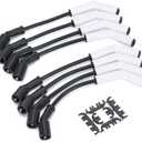 Spark Plug Wire Set for GM LS3/LS4/LS7/LT Engines 9070C Extreme 9000 Ceramic Spark Plug Boot Ignition Wire/Cable Kit, 8Pcs