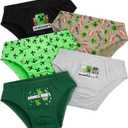 Minecraft Boys Briefs, Pack of 5 Cotton Underwear - Gifts for Boys (9-10 Years, Multi)
