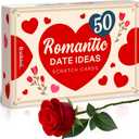 QUOKKA 50 Romantic Date Ideas  Scratch-Off Cards for Couples  Unique Couples Game to Strengthen Connection, Spark Fun, and Make Every Week a Romantic Adventure  Perfect Couples Gift (Set1)