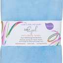 Curly Girl Towel for Women with Curls, Anti-Frizz, Absorbent, Fast Drying, Curly Hair, Microfiber Hair Drying Towel for Curls (Sky Blue)