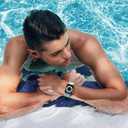 2 x DaQin Nylon Sport Loop Compatible with Apple Watch Band 40mm 38mm 41mm 42mm 44mm 45mm 46mm 49mm, Soft Breathable Braided Wristband for iWatch Band for Women Men Series 11 10 9 8 7 6 5 4 3 2 1 SE Ultra (AuroraBlue)