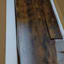 4 Tier Microwave Stand, Large Bakers Racks for Kitchens, Height Adjustablebakers Shelf, Coffee Bar for Living Room Rustic Brown