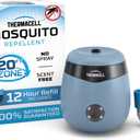 Thermacell E-Series Rechargeable Mosquito Repeller with 20 Mosquito Protection Zone; Bug Spray Alternative; Scent Free