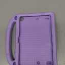 YIHE Shockproof Kids Case for iPad 6th/5th Generation (9.7 inch, 2018/2017), iPad Air 2/1 & Pro 9.7 | Durable Protective Cover with Built-in Screen Protector & Stable Stand, Light Purple