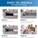 Meliusly Heavy Duty Couch Cushion Support for Sagging Cushions (24x79) Reinforced Plywood Sofa Cushion Support Board for Sagging Seat, Deep Couch Supporter for Under the Cushions, Loveseat Saver