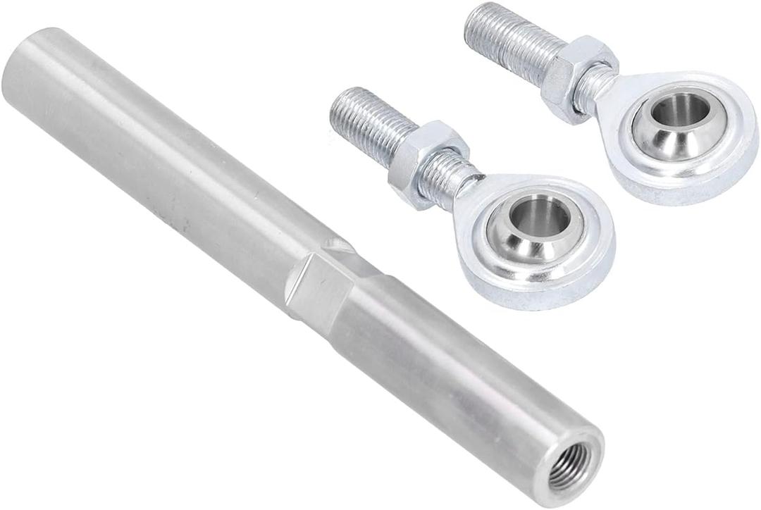 Qiilu 5 1/2in Adjuster Tensioner Rod, Short Alternator Bracket for SBC BBC 350 454 Engine