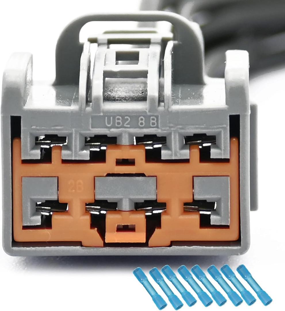 3U2Z-14S411-RBA, 3U2Z-14S411-UZA, WPT-498, WPT-655, WPT-1043, PTC1475 Connector Compatible with Ford Escape Expedition Explorer F150 F250 F350 F450 Super Duty MKX Mustang 2005-2016