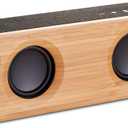 House of Marley Get Together Mini: Portable Speaker with Wireless Bluetooth Connectivity, 10 Hours of Indoor/Outdoor Playtime, and Sustainable Materials, Signature Black