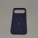 TORRAS Q3 Silicone for iPhone 17 Pro Max Case with Stand, Fit for MagSafe, Liquid Silicone Cozy Grip, 360 Spin Stand, Camera Control, Protective for iPhone 17 Pro Max Phone Case Silicone, Deep Blue