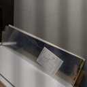 BEAUTYPEAK 14" x 48" Adjustable Height Over The Door Mirror, Rectangular Full Length Hanging Door Mirror with Shatterproof Tempered Glass Aluminum Alloy Frame for Dormitory, Gold