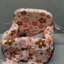 Shopping Cart Cover for Baby &High Chair Cover, Padded with Detachable Strap & Thigh Pad, Machine Washable, Padded Toddler Shopping Cart Cover Grocery Cart Cover (Floral)