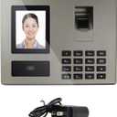 BISOFICE Intelligent Face Biometric Fingerprint Password Employee Attendance Machine 2.8 inch TFT Screen Infrared Dual-Camera Fast to Identify Support Data Output 8 System Languages